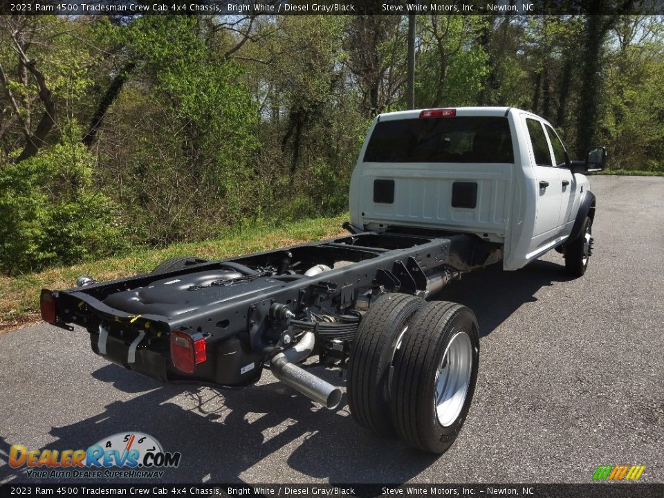 2023 Ram 4500 Tradesman Crew Cab 4x4 Chassis Bright White / Diesel Gray/Black Photo #6