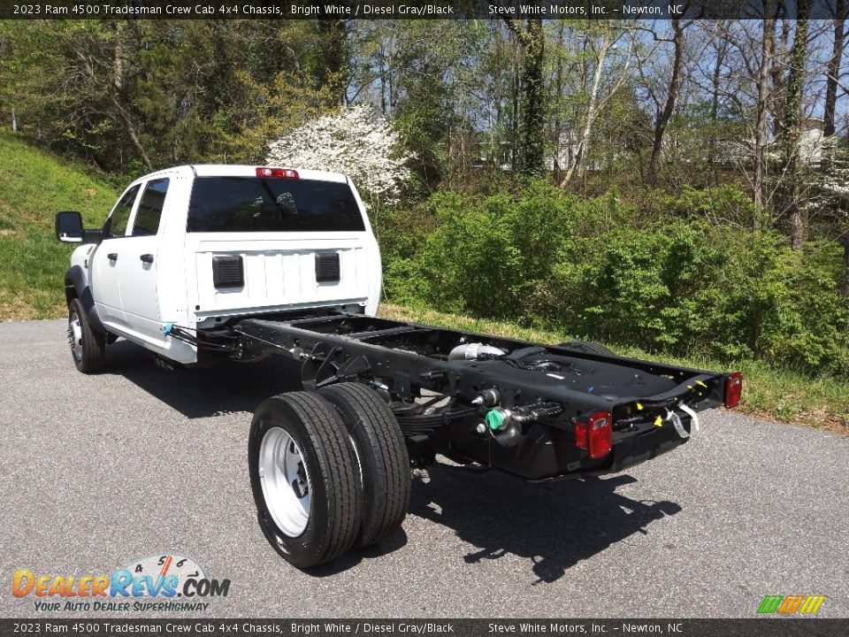 2023 Ram 4500 Tradesman Crew Cab 4x4 Chassis Bright White / Diesel Gray/Black Photo #8