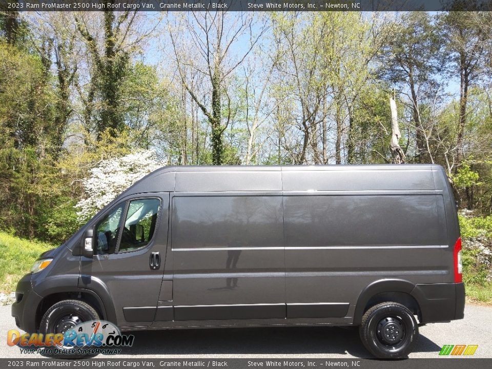 Granite Metallic 2023 Ram ProMaster 2500 High Roof Cargo Van Photo #1