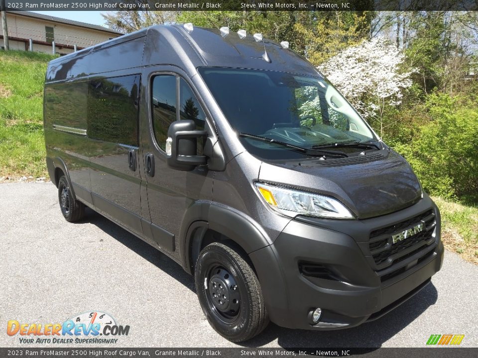 Front 3/4 View of 2023 Ram ProMaster 2500 High Roof Cargo Van Photo #4