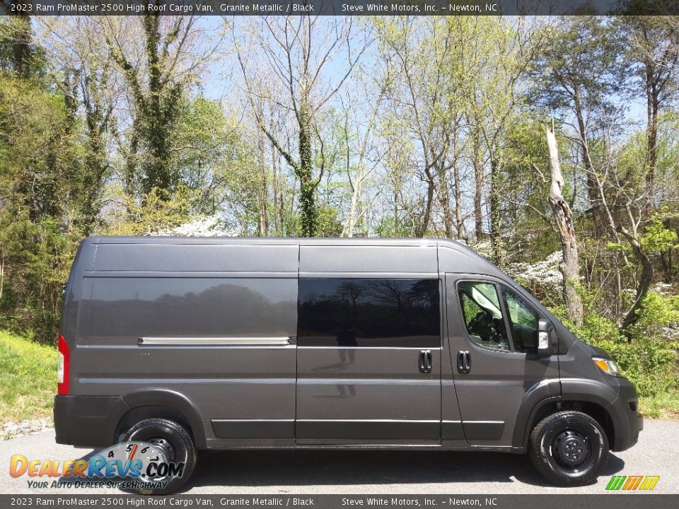 Granite Metallic 2023 Ram ProMaster 2500 High Roof Cargo Van Photo #5