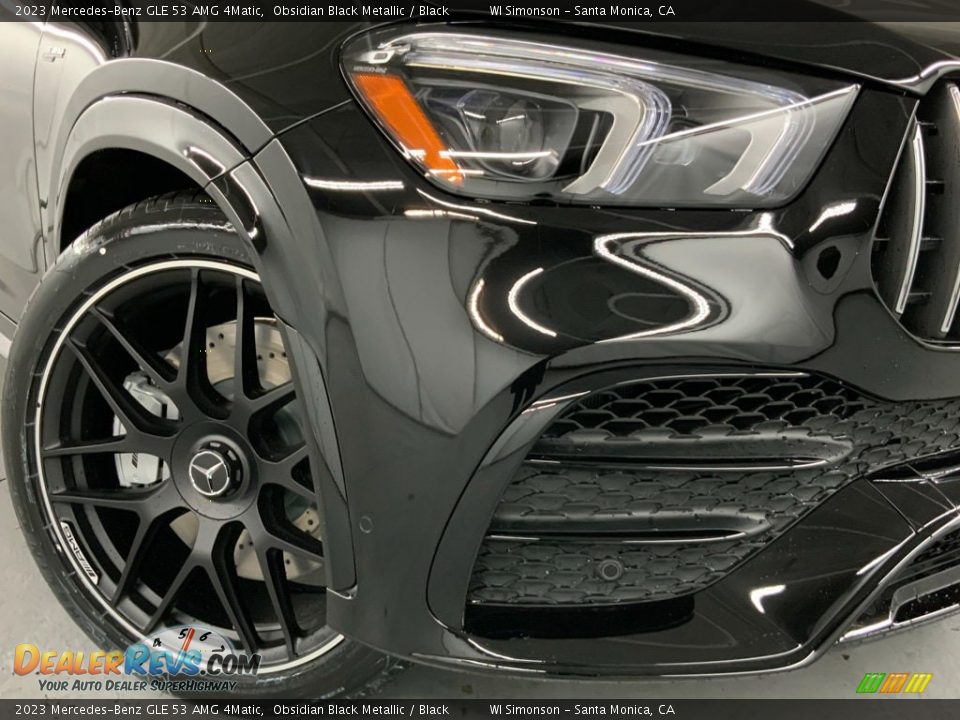 2023 Mercedes-Benz GLE 53 AMG 4Matic Obsidian Black Metallic / Black Photo #3