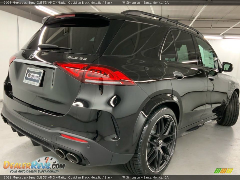 2023 Mercedes-Benz GLE 53 AMG 4Matic Obsidian Black Metallic / Black Photo #4