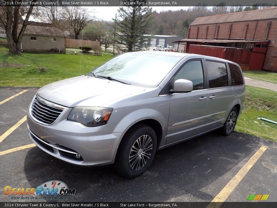 2014 Chrysler Town & Country S Billet Silver Metallic / S Black Photo #1