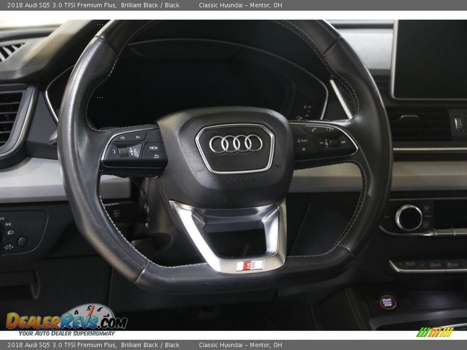 2018 Audi SQ5 3.0 TFSI Premium Plus Steering Wheel Photo #7