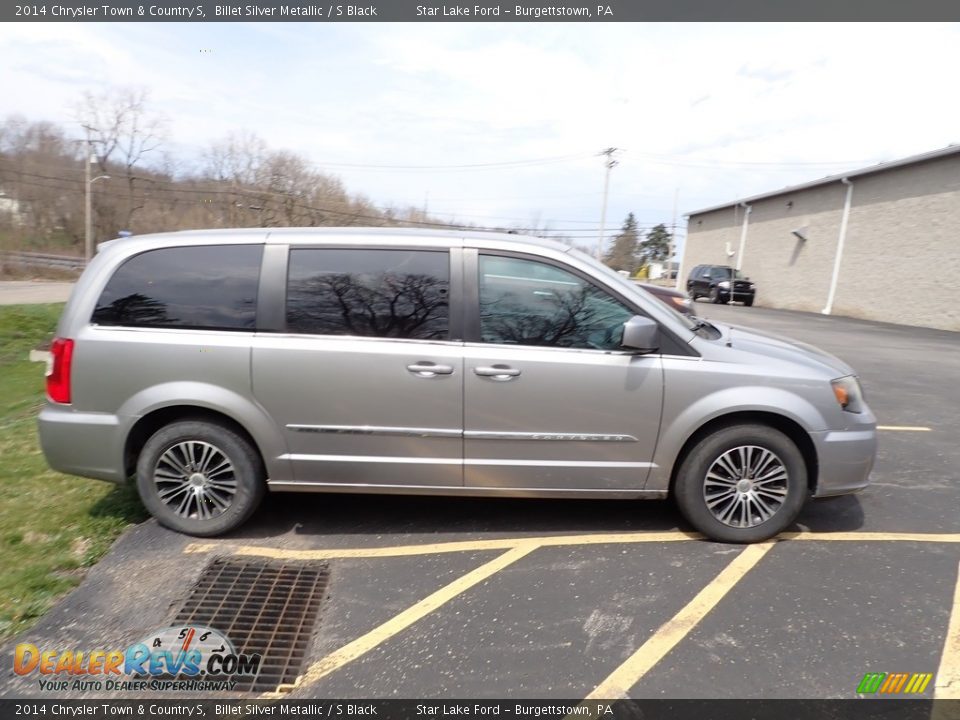 2014 Chrysler Town & Country S Billet Silver Metallic / S Black Photo #4