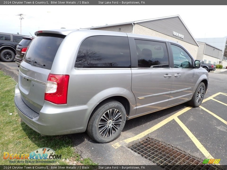 2014 Chrysler Town & Country S Billet Silver Metallic / S Black Photo #5