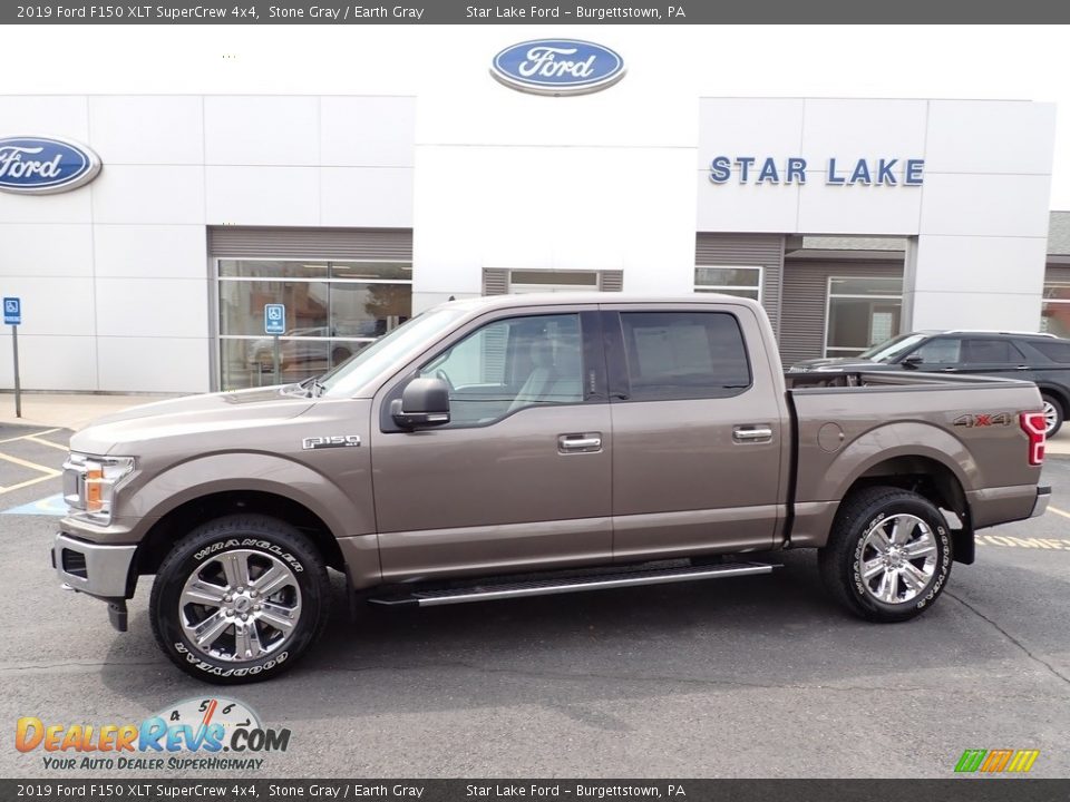 2019 Ford F150 XLT SuperCrew 4x4 Stone Gray / Earth Gray Photo #1