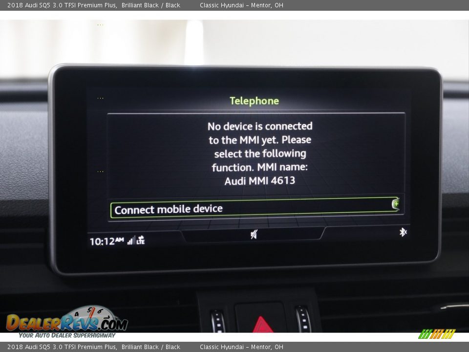 2018 Audi SQ5 3.0 TFSI Premium Plus Brilliant Black / Black Photo #12