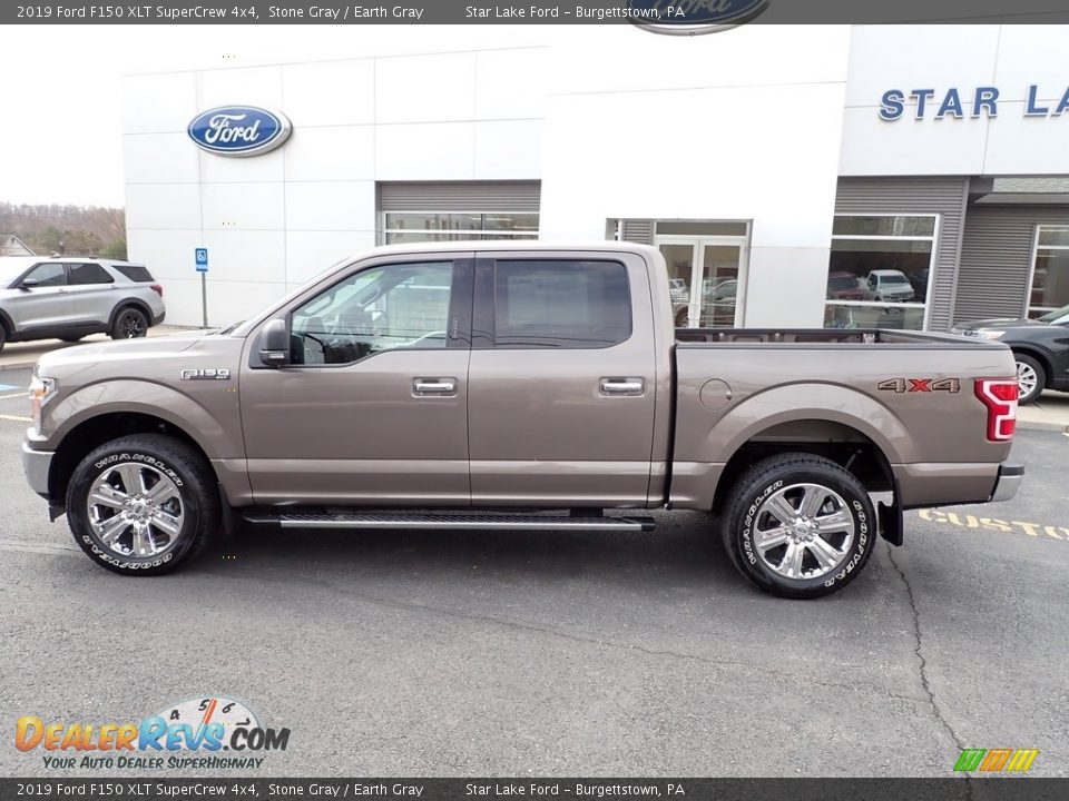 2019 Ford F150 XLT SuperCrew 4x4 Stone Gray / Earth Gray Photo #2