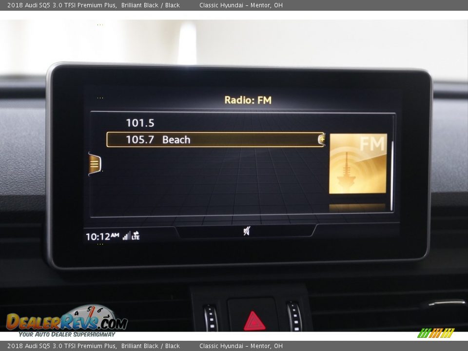 2018 Audi SQ5 3.0 TFSI Premium Plus Brilliant Black / Black Photo #13