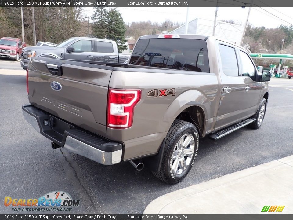 2019 Ford F150 XLT SuperCrew 4x4 Stone Gray / Earth Gray Photo #5