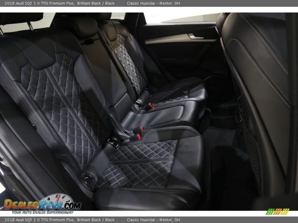 Rear Seat of 2018 Audi SQ5 3.0 TFSI Premium Plus Photo #19