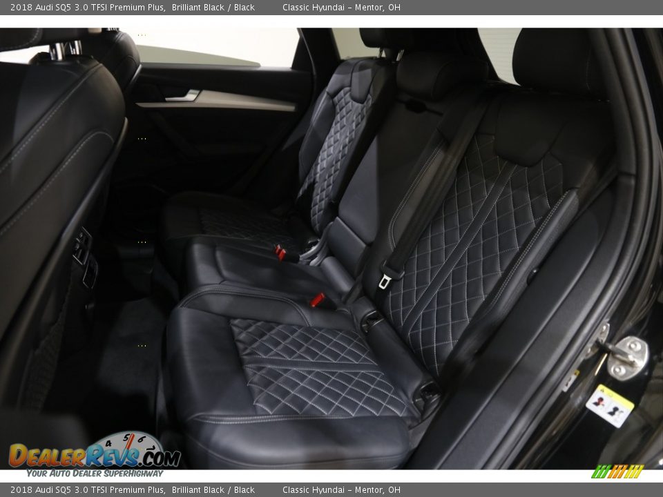 Rear Seat of 2018 Audi SQ5 3.0 TFSI Premium Plus Photo #20