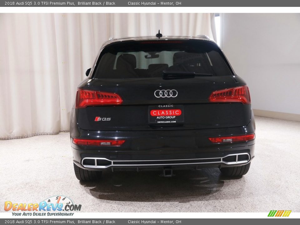 2018 Audi SQ5 3.0 TFSI Premium Plus Brilliant Black / Black Photo #21