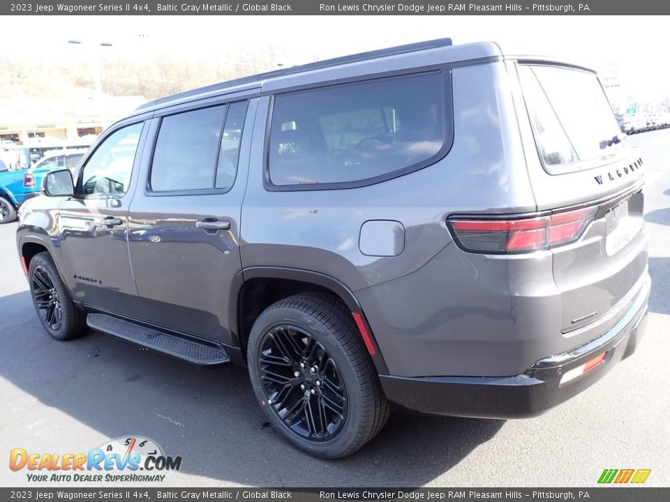 2023 Jeep Wagoneer Series II 4x4 Baltic Gray Metallic / Global Black Photo #3