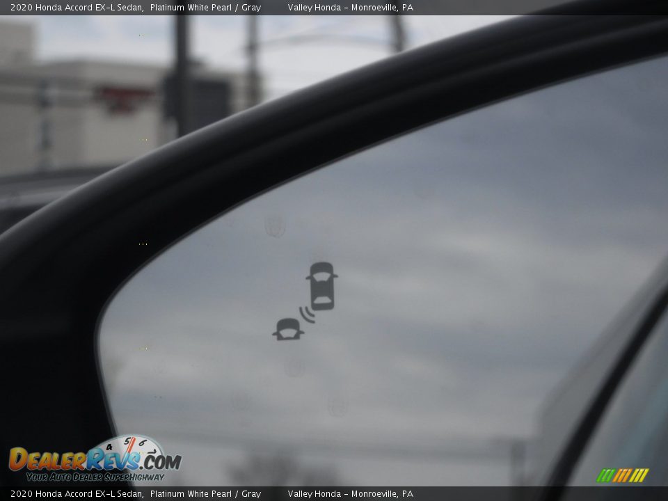 2020 Honda Accord EX-L Sedan Platinum White Pearl / Gray Photo #26