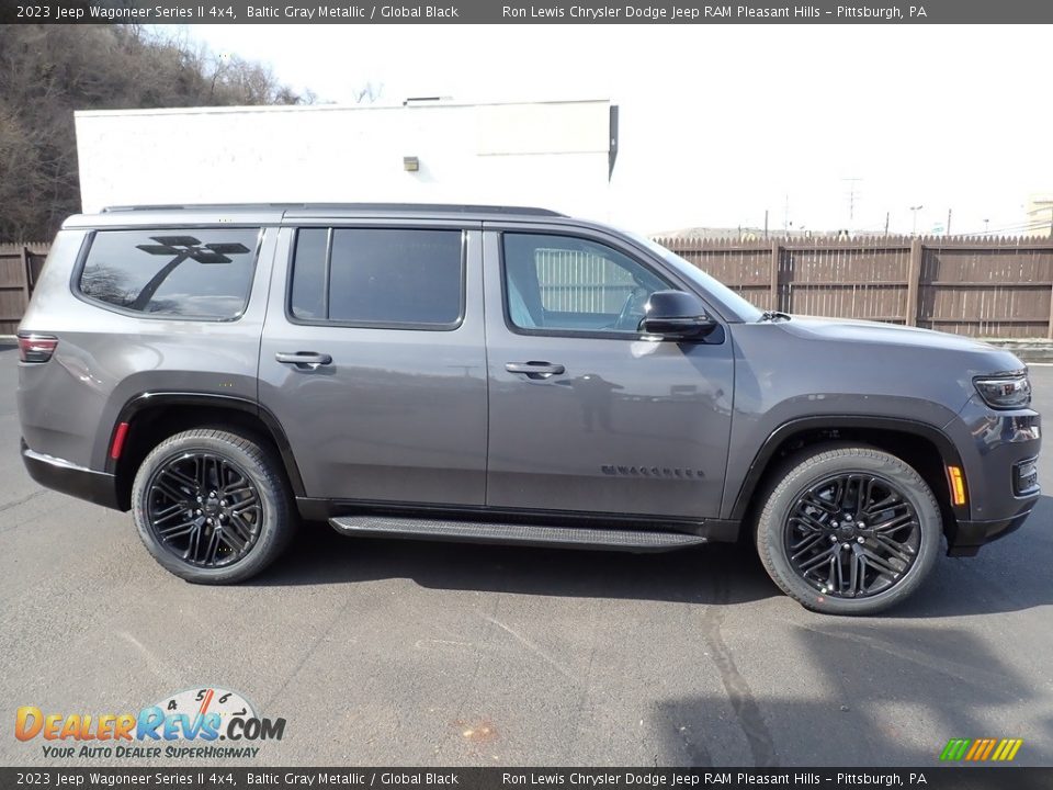 2023 Jeep Wagoneer Series II 4x4 Baltic Gray Metallic / Global Black Photo #7