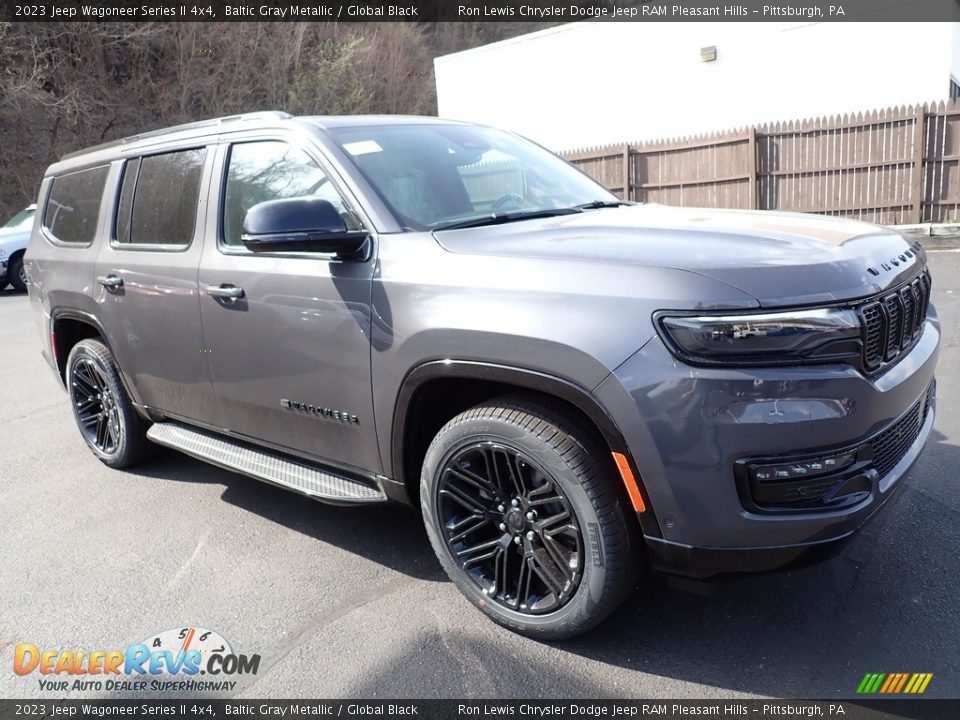 2023 Jeep Wagoneer Series II 4x4 Baltic Gray Metallic / Global Black Photo #8