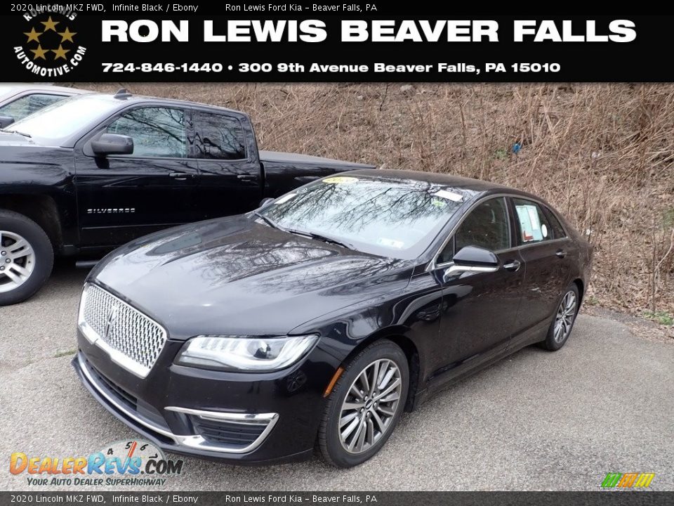 2020 Lincoln MKZ FWD Infinite Black / Ebony Photo #1