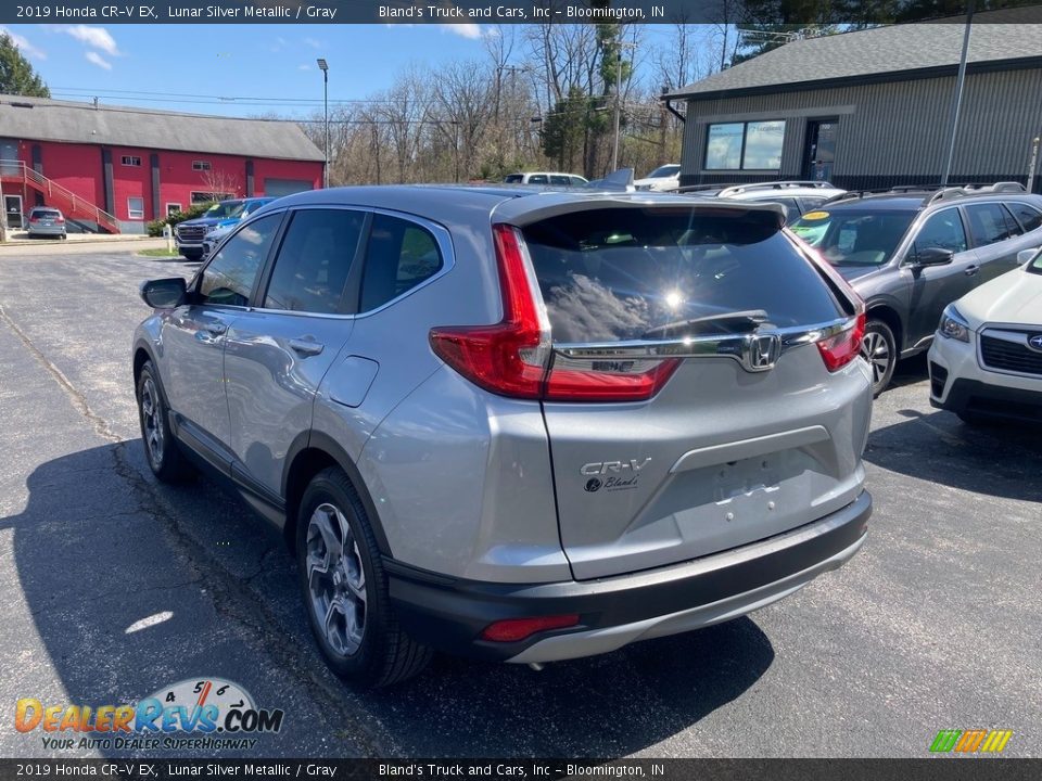 2019 Honda CR-V EX Lunar Silver Metallic / Gray Photo #3