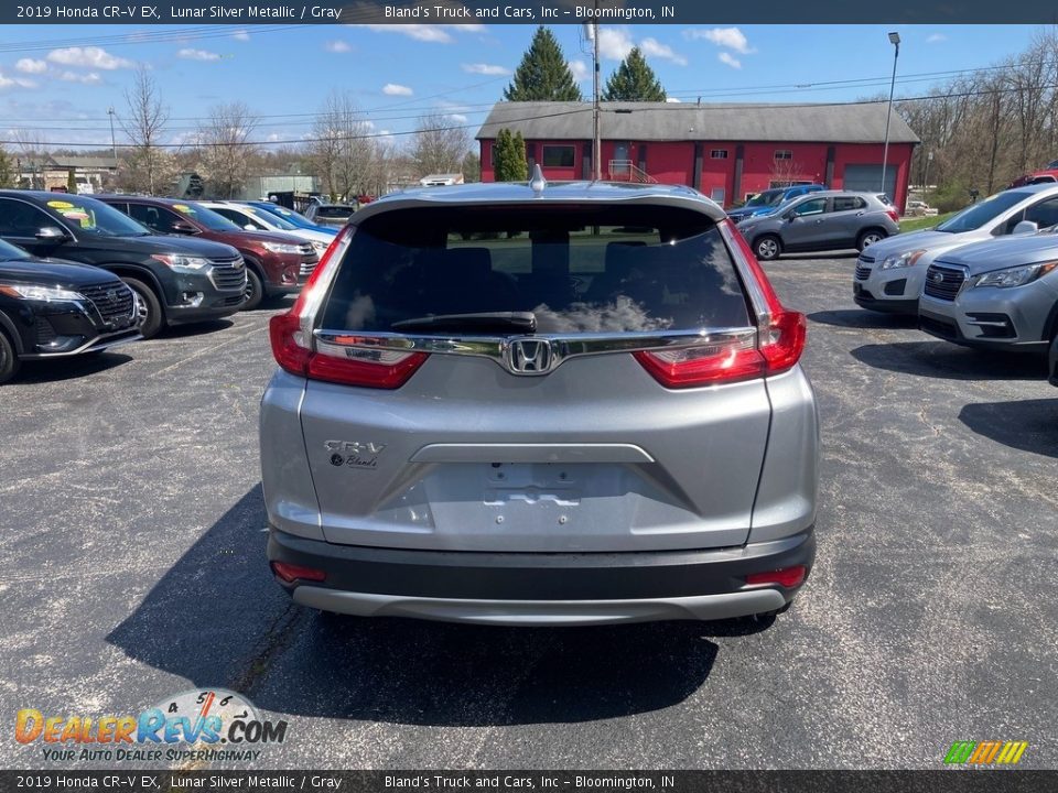 2019 Honda CR-V EX Lunar Silver Metallic / Gray Photo #4