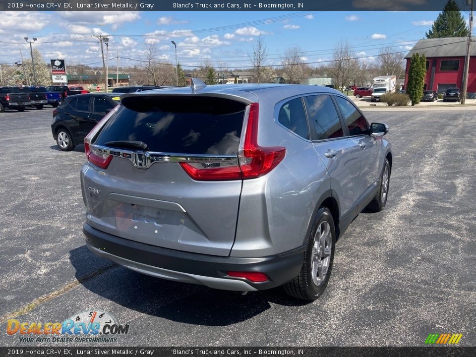2019 Honda CR-V EX Lunar Silver Metallic / Gray Photo #5