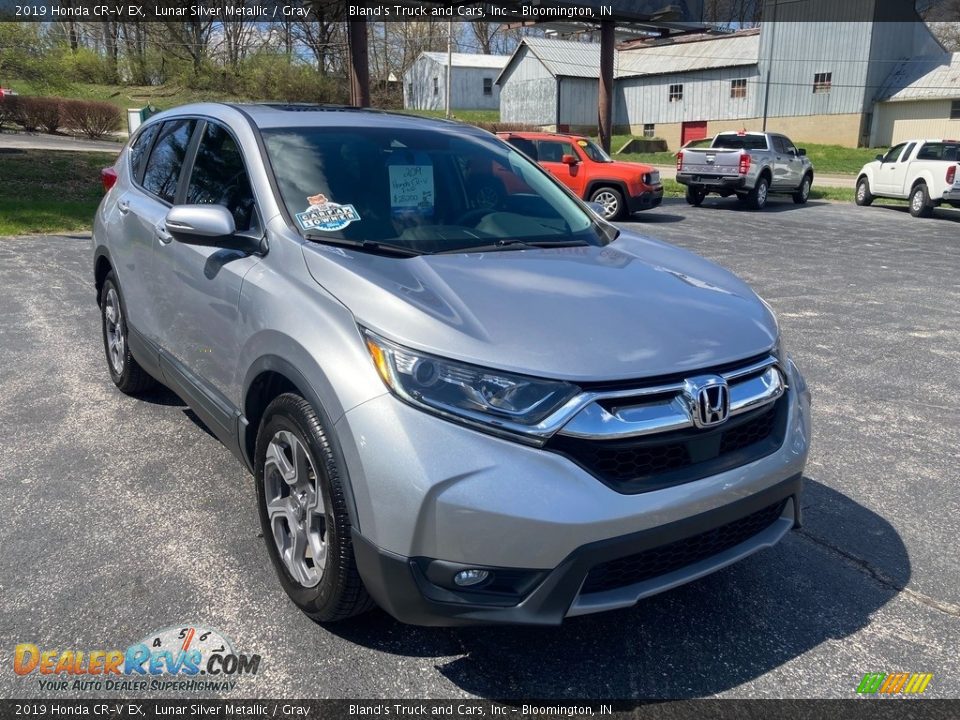 2019 Honda CR-V EX Lunar Silver Metallic / Gray Photo #6