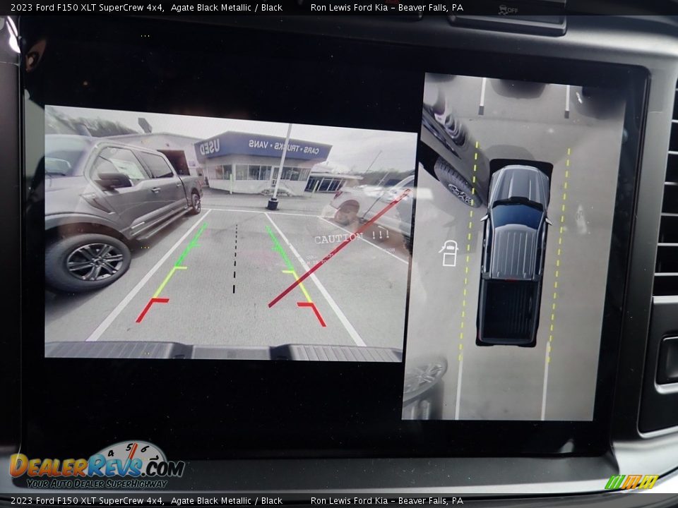 2023 Ford F150 XLT SuperCrew 4x4 Agate Black Metallic / Black Photo #19