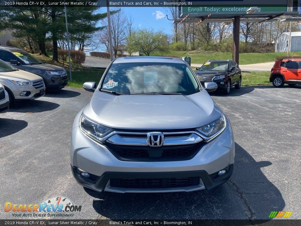 2019 Honda CR-V EX Lunar Silver Metallic / Gray Photo #7