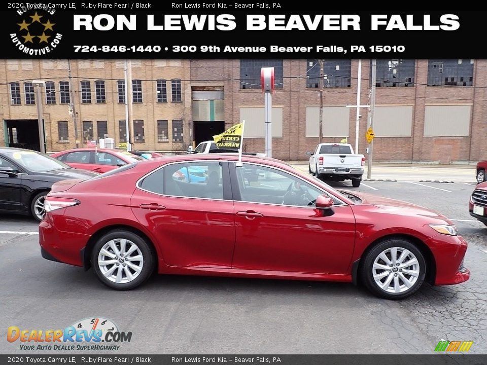 2020 Toyota Camry LE Ruby Flare Pearl / Black Photo #1