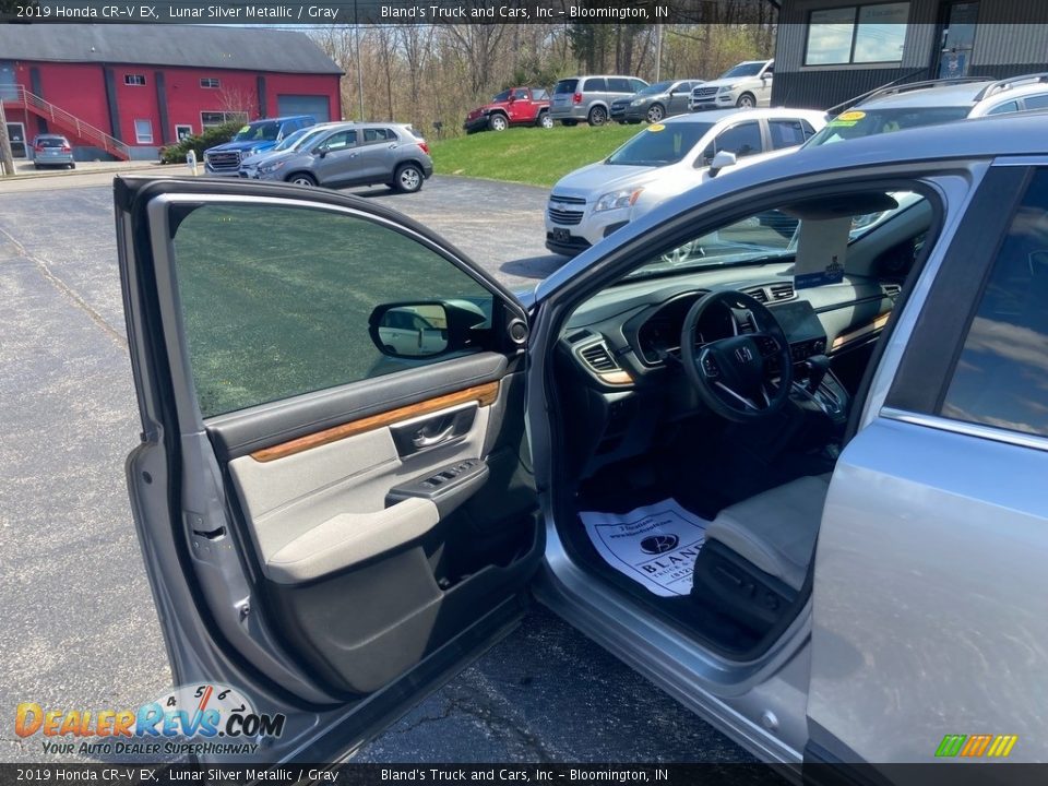 2019 Honda CR-V EX Lunar Silver Metallic / Gray Photo #8