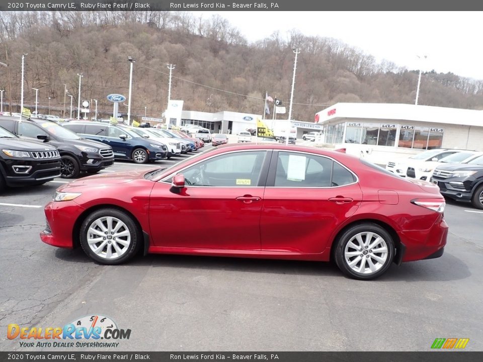2020 Toyota Camry LE Ruby Flare Pearl / Black Photo #5