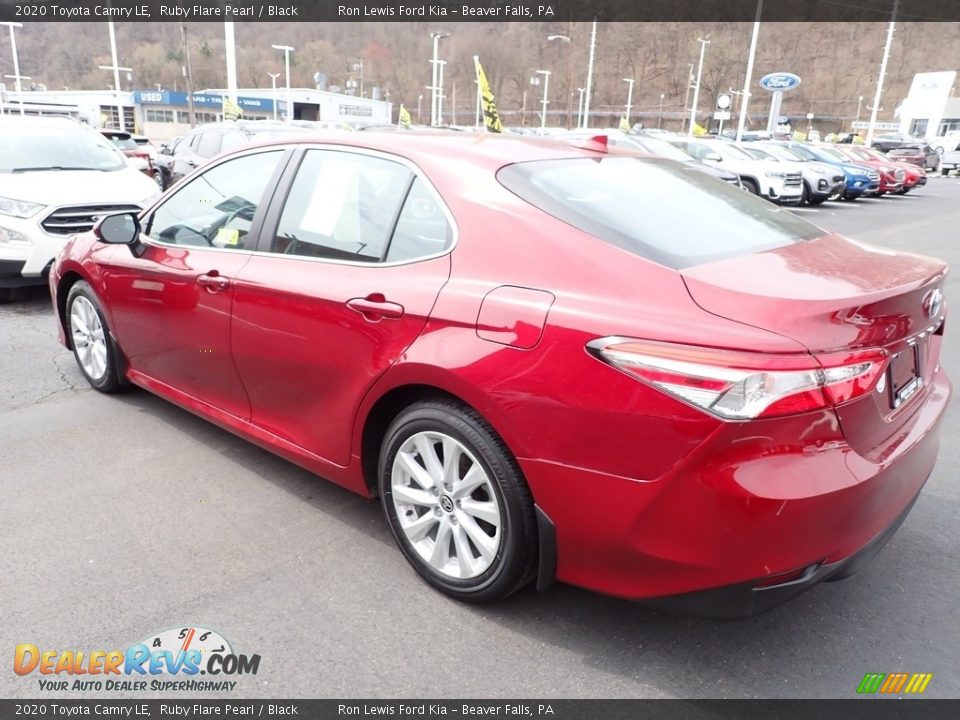2020 Toyota Camry LE Ruby Flare Pearl / Black Photo #6