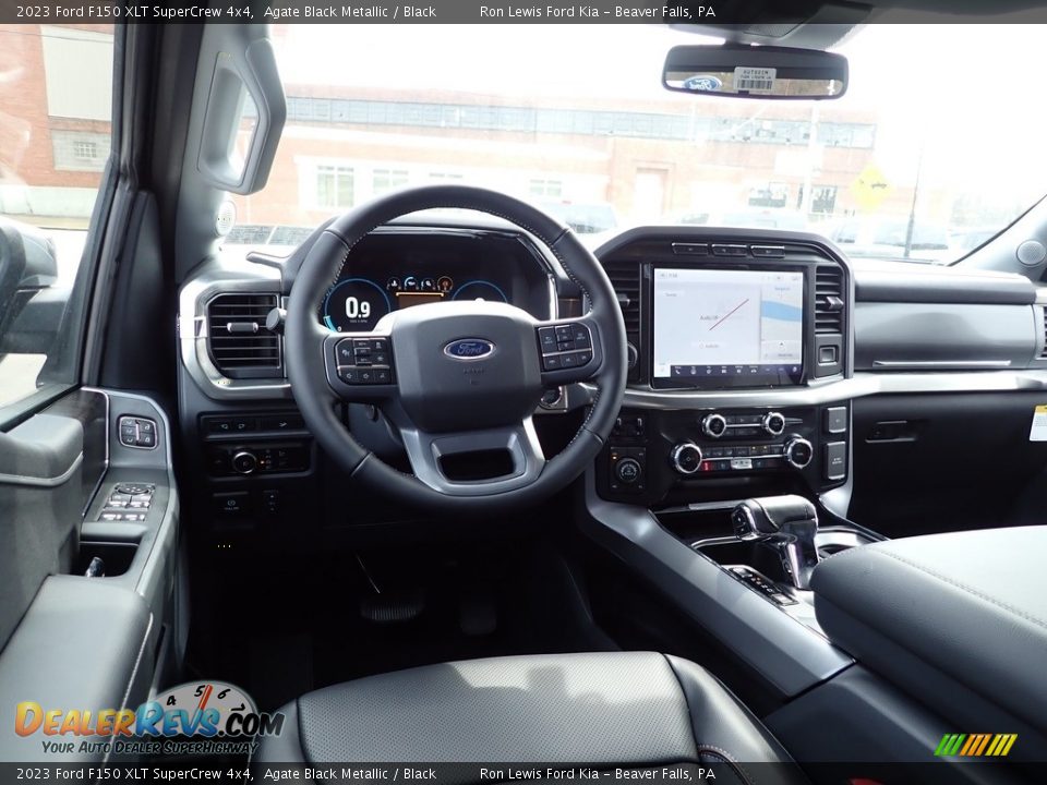 Dashboard of 2023 Ford F150 XLT SuperCrew 4x4 Photo #13