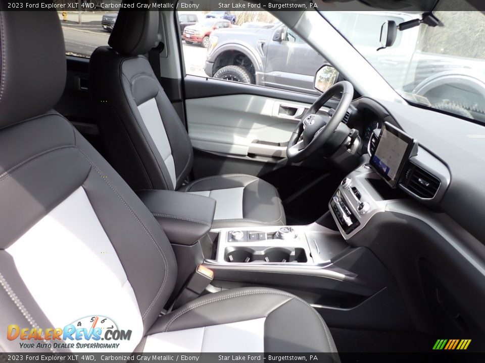 Front Seat of 2023 Ford Explorer XLT 4WD Photo #9