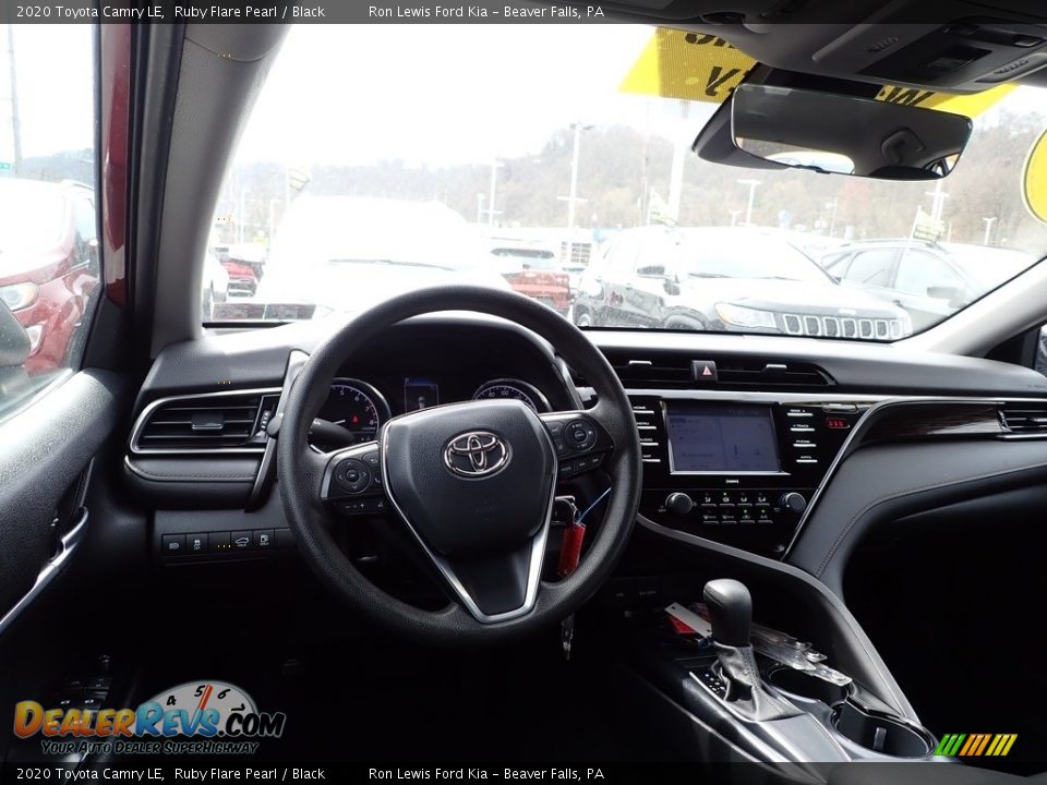 2020 Toyota Camry LE Ruby Flare Pearl / Black Photo #13