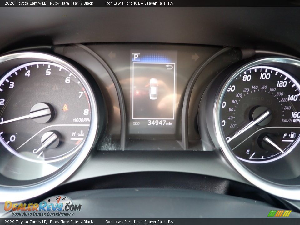 2020 Toyota Camry LE Ruby Flare Pearl / Black Photo #16