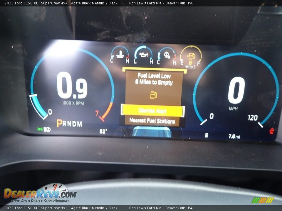 2023 Ford F150 XLT SuperCrew 4x4 Agate Black Metallic / Black Photo #17