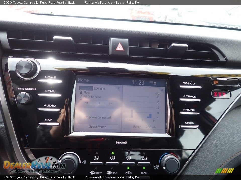 2020 Toyota Camry LE Ruby Flare Pearl / Black Photo #17