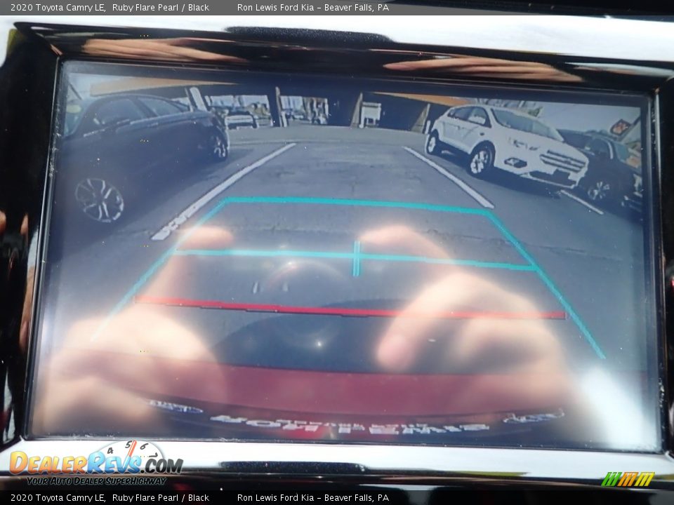 2020 Toyota Camry LE Ruby Flare Pearl / Black Photo #18