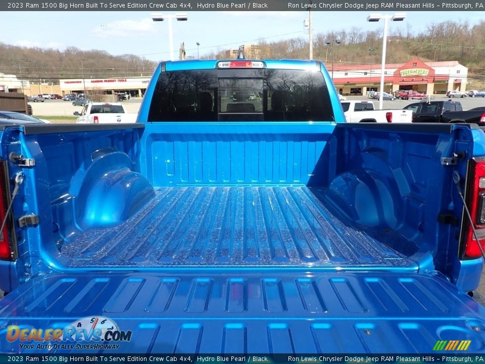 2023 Ram 1500 Big Horn Built To Serve Edition Crew Cab 4x4 Hydro Blue Pearl / Black Photo #5