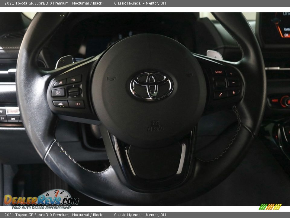 2021 Toyota GR Supra 3.0 Premium Steering Wheel Photo #8