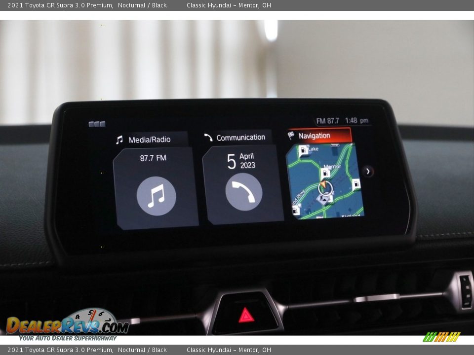 Controls of 2021 Toyota GR Supra 3.0 Premium Photo #11