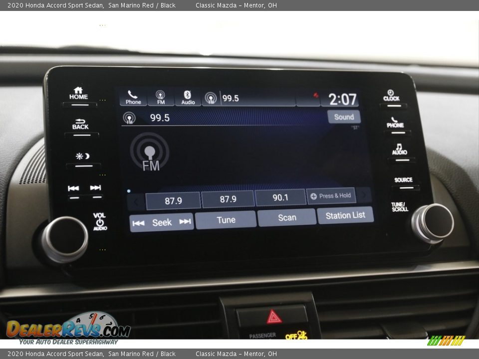 2020 Honda Accord Sport Sedan San Marino Red / Black Photo #11