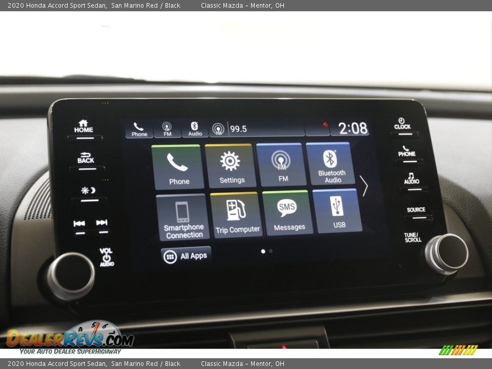 2020 Honda Accord Sport Sedan San Marino Red / Black Photo #12
