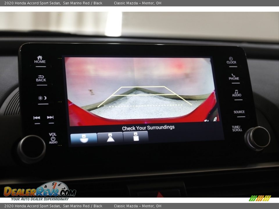 2020 Honda Accord Sport Sedan San Marino Red / Black Photo #14
