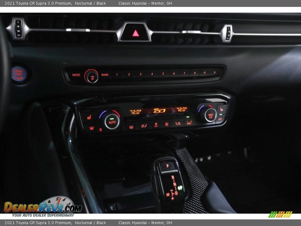 2021 Toyota GR Supra 3.0 Premium Nocturnal / Black Photo #17