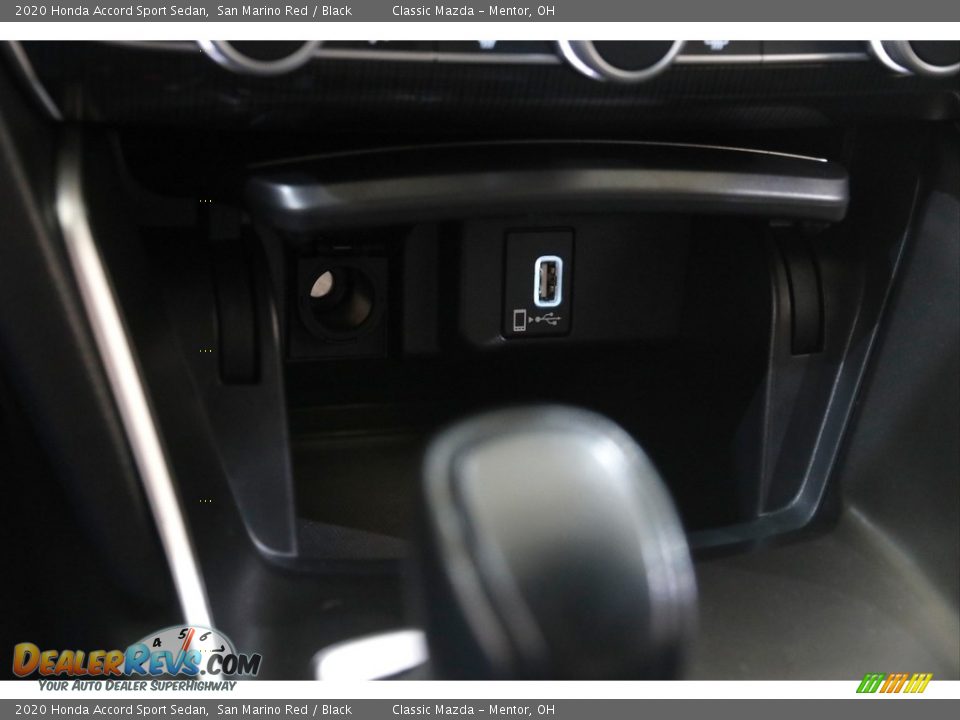 2020 Honda Accord Sport Sedan San Marino Red / Black Photo #16