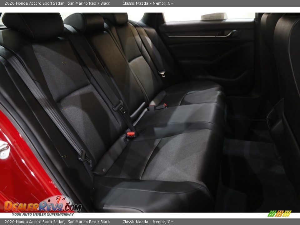 2020 Honda Accord Sport Sedan San Marino Red / Black Photo #18